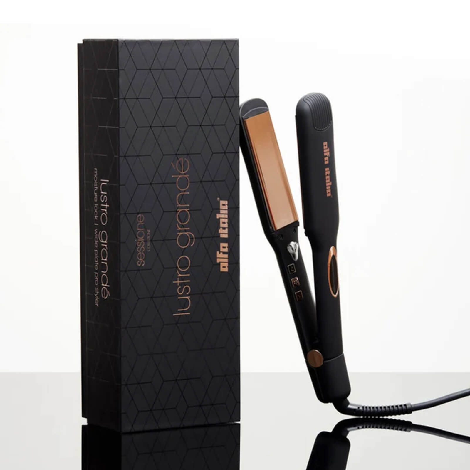 Alfa Italia Lustro Grande Wide Straightener